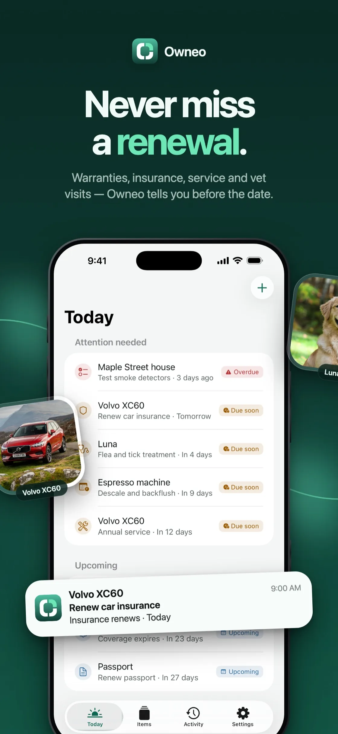 Owneo screenshot 1